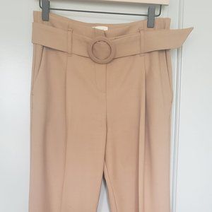 Sezane Camel Lorenzo Trousers in Size US 4